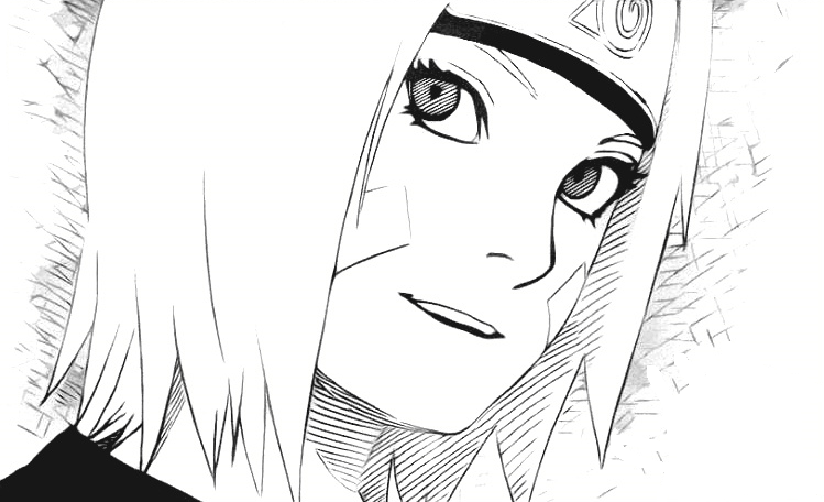 Coloring page - Naruto ana Sakura