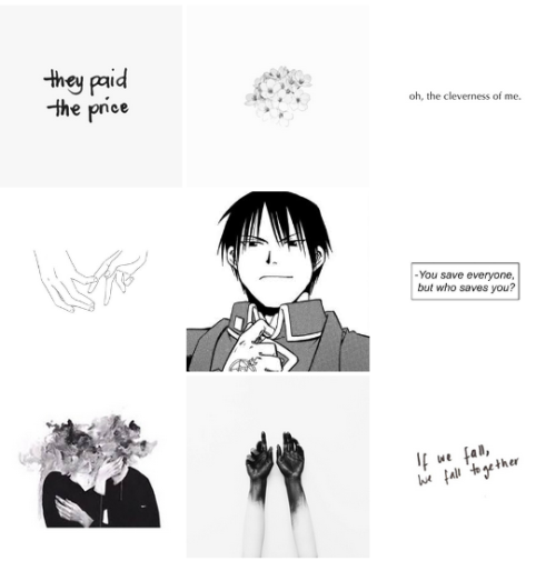 &ldquo; foolish enough to let you prosper on their suffering &rdquo;aesthetic for roy mustang from f