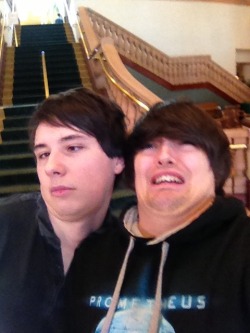 amazingemmaisonfire:  xxcharlotteguineaxx:thedeandobbs:me n danmajestic as  This is just perfection