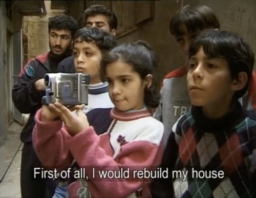 qalamoun:‘Children of Shatila’ (Lebanon, 1998) film by Mai Masri. In this scene the youth of the Pal