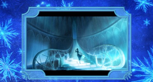 notsoplainbutinsanejane:Some art featured in the Art Gallery Featurette on the Frozen Target Exclusi