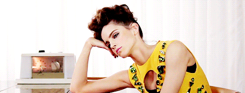 emmacdwatson:   In a way, I started out like this old lady, and now I feel like my age is catching up with me. And I’m excited by all these new things for me to do. I feel like I have so much more to accomplish as an actress. I’d love to try theater
