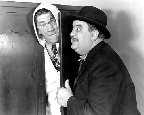Billy Gilbert photos 1942-1944. Billy Gilbert was teamed with Shemp Howard for 3 films before Shemp 