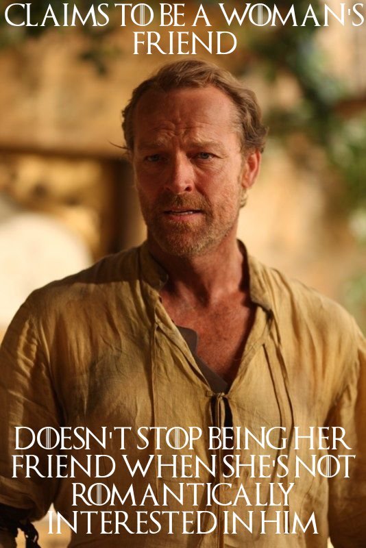 gallifrey-feels:  imakemywings:  Because Jorah Mormont is 243435% more mature than