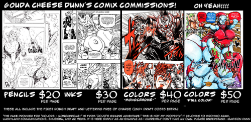 goudadunn-nsfw: goudadunn-nsfw:   Commissions are still OPEN!  goudadunn@gmail.com  Due to a kerfuffle, You’ll have to to send me your commission info through email. I’ll take whatever I can get, so feel free to send them in.   I’m still taking