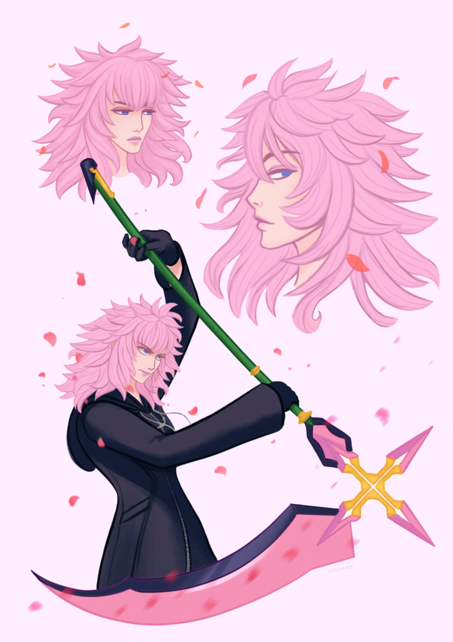 Apparently, Marluxia was originally planned to be a woman and I kinda wish they went through with that. A major and imposing final boss in CoM that wanted to go up against the whole organization??? Um yes???