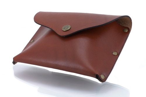 PLUG POUCH Our private label veg-tan leather plug pouches are beautiful, durable, and perfect for k