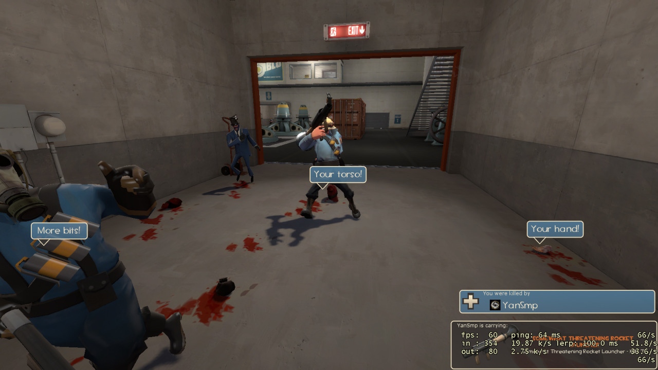 some stupid screenshot of tf2 part 2 presenting a headshot with the Sydney sleeper