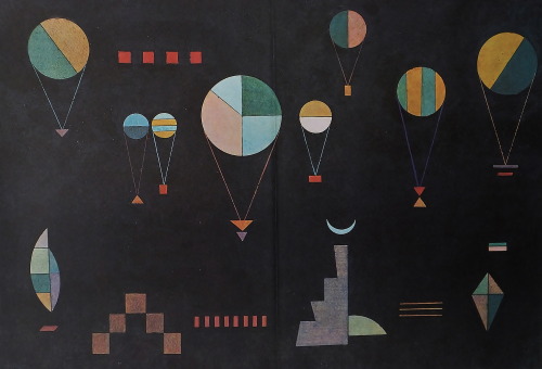 magictransistor:Wassily Kandinsky. Flottant. 1930.