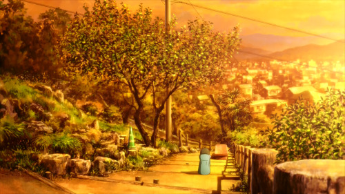 Movie: Kokoro ga Sakebitagatterun da. Beauty of these digital backgrounds by a relatively no-name te