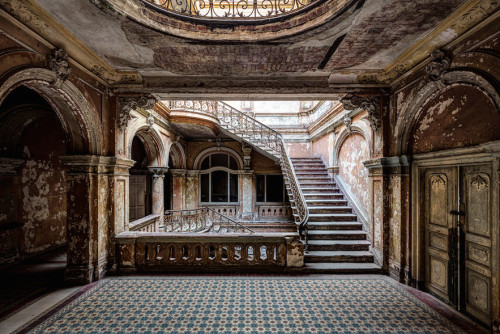 archatlas: The Tranquil Ruins of James Kerwin Abandoned Places is a series of images by James Kerwin that features architectural ruins frozen in time, undisturbed by the present, in his own worlds: The best thing about it is the peacefulness, once inside