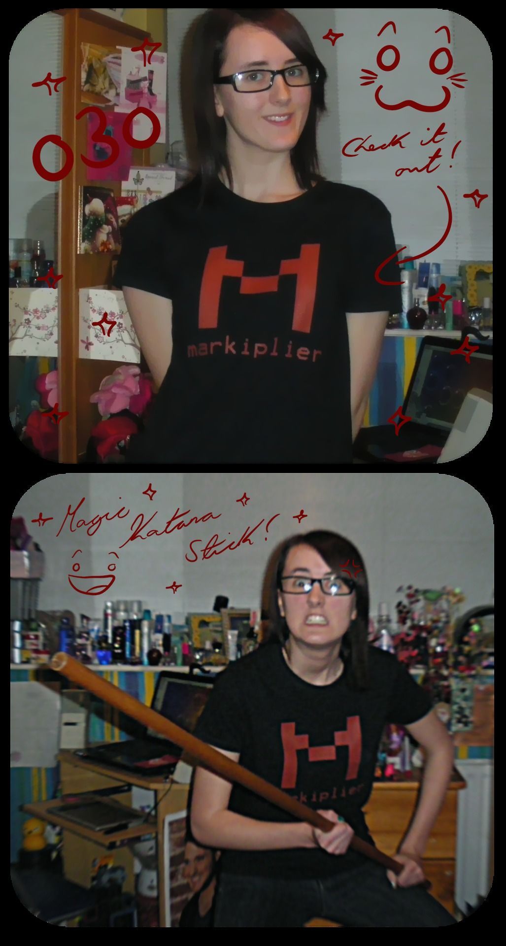 lilmisstash:  Yaay, bought a Markiplier t-shirt to show my support! =) I also decided