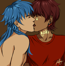 pudding-:  entirely self indulgent aoba/mizuki.