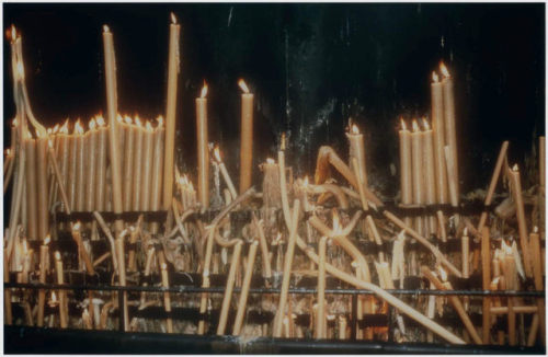 curiousmiscellanies:Nan Goldin, Fatima Candles, Portugal, 1998