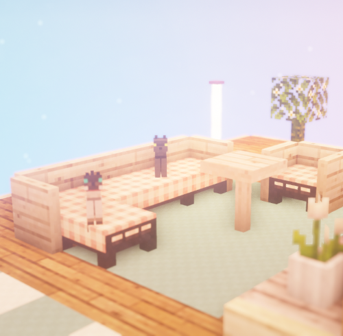 ✧ ✧ Quick simple house, very cute and pastel!1.15.2 | Mizuno-s 16 | BSL shaders———————————-I’m also