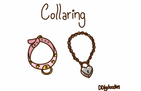 curious-mini:  ddlgdoodles:What is collaring? Different collars have different meanings.