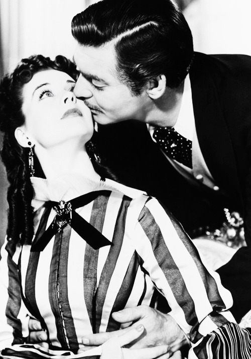 hollywoodlady:  Vivien Leigh and Clark Gable for Gone with the Wind, 1939
