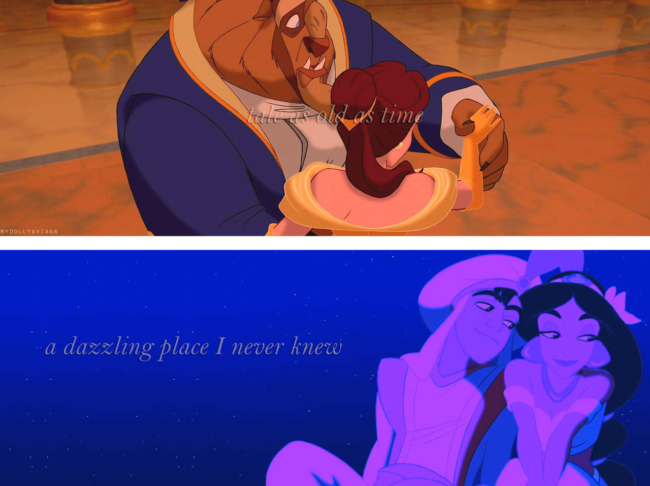 anotherdisneyfairytale:  Disney Couples♡ 