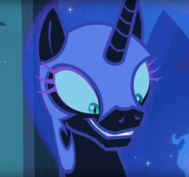 sparkleee-sprinkle:  okay but can we just actually appreciate Nightmare Moon from