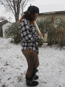 Comfortably-Lobotomized:  Sm0Kinbuds:  Comfortably-Lobotomized:  First Snow  But