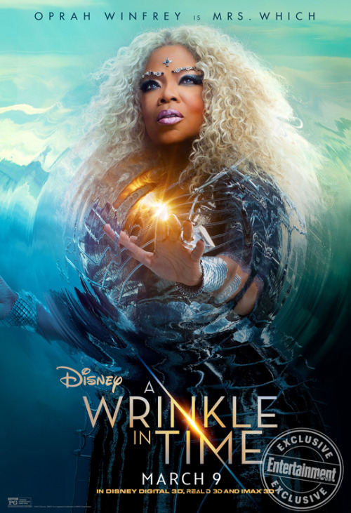 disneyliveaction:  A Wrinkle in Time Character posters.