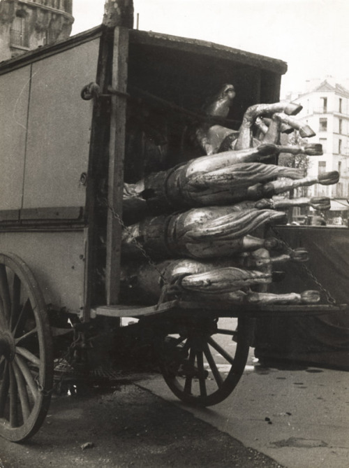 Carousel Horses, Paris, 1920-30sAndre Kertesz