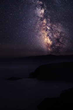 0ce4n-g0d:  Big Light by Thrasivoulos Panou   I will never tire of the night sky. I can&rsquo;t.