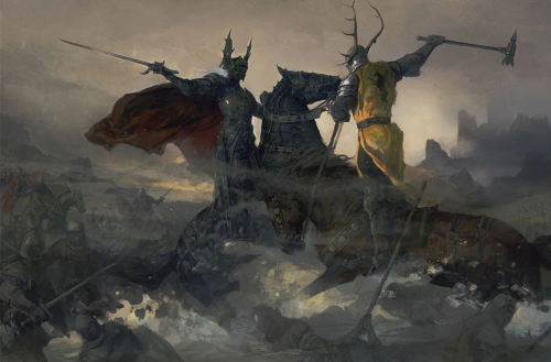 lordbryndenrivers: The World of Ice and Fire Art - The Battle of the Trident Robert Baratheon a