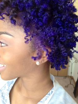 amazinglyaonna:  Purple twist out! So this