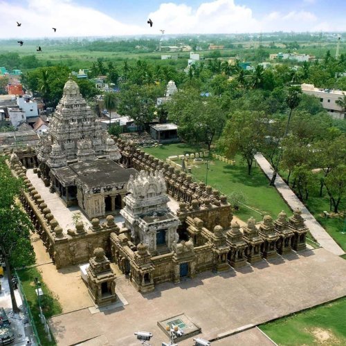 Kailasanatha temple, Kanchipuram, Tamil Nadu, photo by Tinku Venkatesh