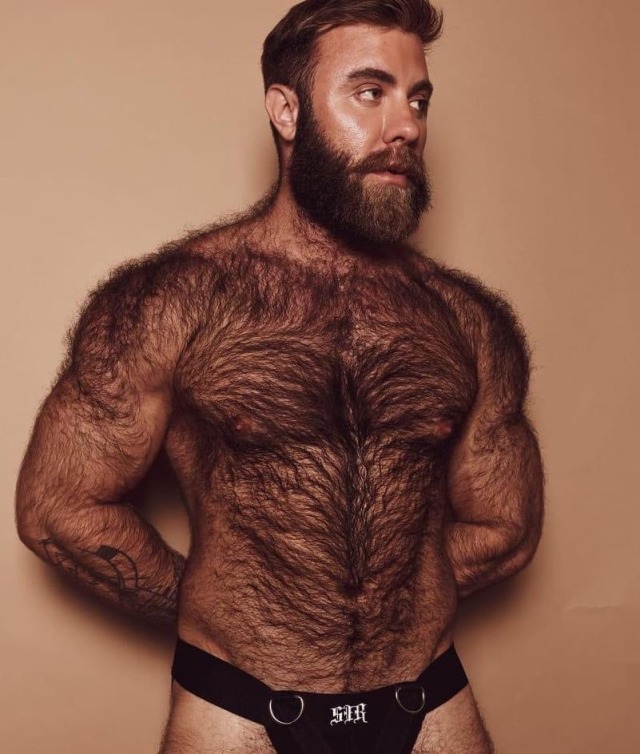 wrestle-bear:misterwoodtoyou:skampsf-deactivated20220709:extremely hairy bearTeddy Bare!!! POILU DE RÊVE !