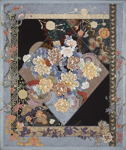 bm-feminist-art: Tapestry of Paradise, Miriam Schapiro, 1980, Brooklyn Museum: Elizabeth A. Sackler 