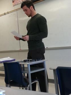 Awesomephilia:  Strippedtease:  Okay But Look At This French Supply Teacher Holy