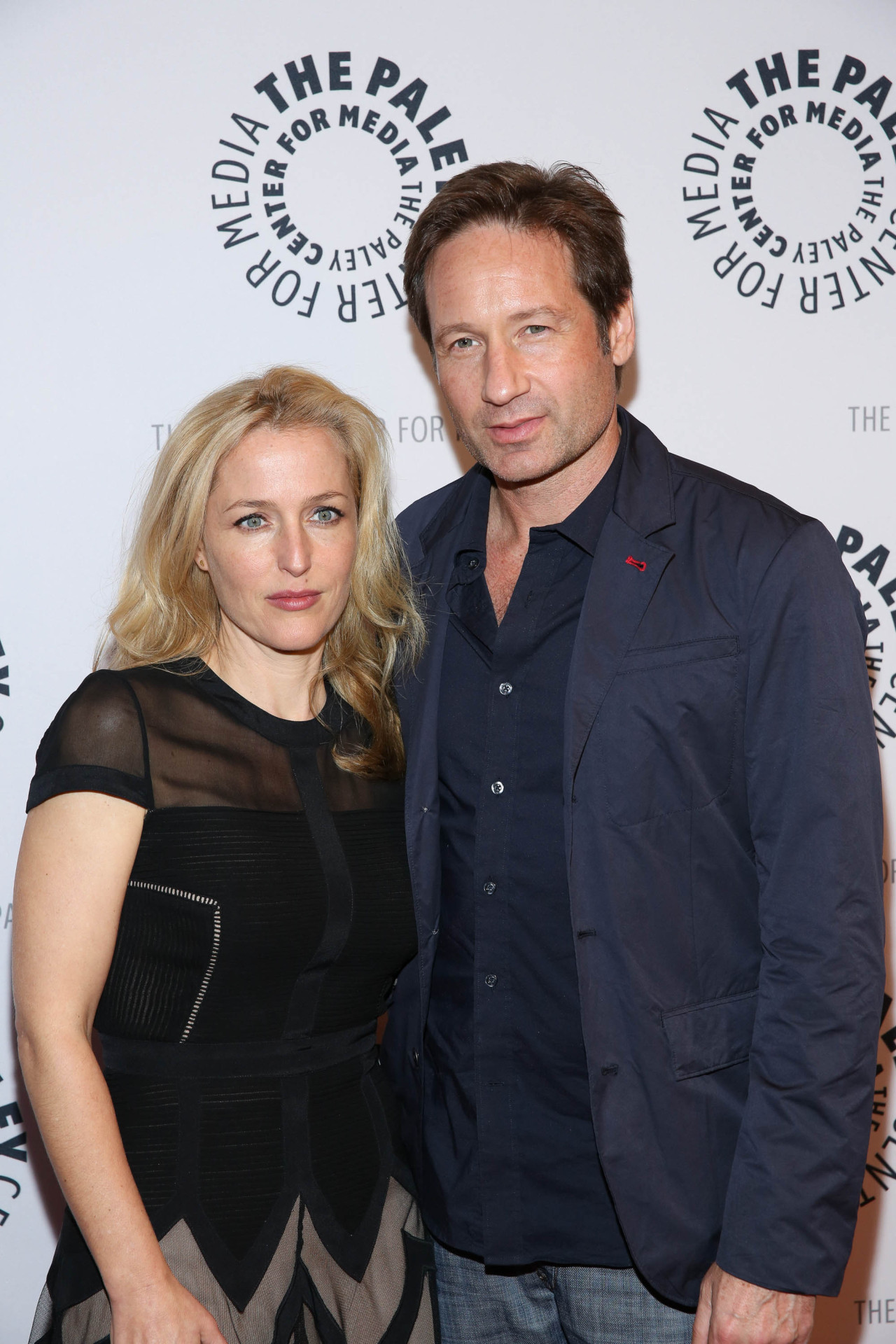 akiplo:  David Duchovny and Gillian Anderson before The X-Files revival. 