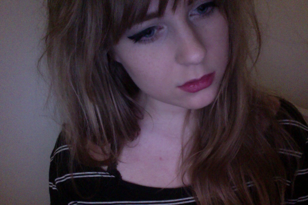 qou:  i’m not even looking into the camera (by mistake), but somehow this still