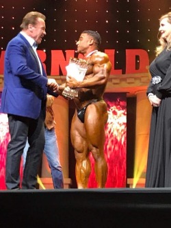 Kamal Elgargni - Winner of the 212 class at the 2018 Arnold Pro.
