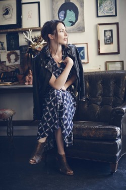 Photo of Rebecca Rebouche, by Bettina Lewin for Anthropologie