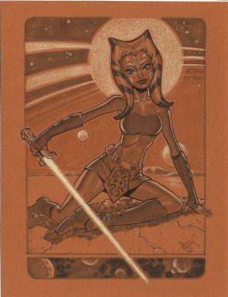 clonemarshalcommanderbly:  Ahsoka goes to Boston by MichaelDooney 