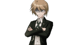 genocidertogami:  the-togami-conglomerate:  i tried to turn that fab unused togami expression into a sprite holla  YELLS 