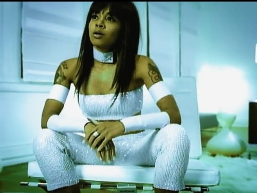 Left-Eye in Donell Jones’ video: “U Know What’s Up”
