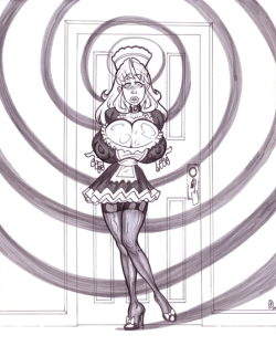 hypnotized maid by Boobdan