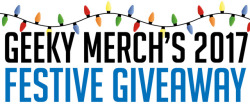 geekymerch:  Geeky Merch Giveaway: 16 prize bundles, 3 winners!It’s that time of year again, and in true Geeky Merch style we’re celebrating the festive season with a huge giveaway. 14 sellers have come together with us to offer some amazing prize