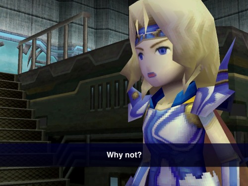 So. When Sev was just a little Sev, this was such an important scene in this game: Rosa and Rydia bo
