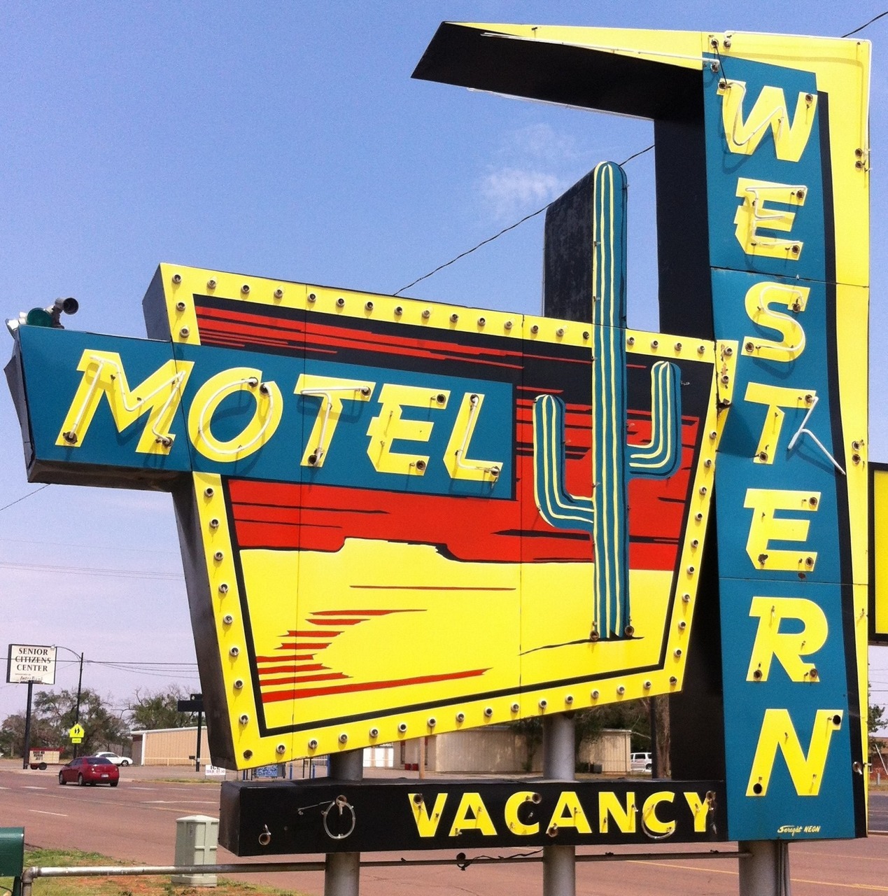 jukeboxmafia:  Motel Signs on Route 66 in Oklahoma Photos by Blake Thompson 