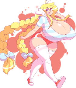 theycallhimcake:  eikasianspire:  This is probably one of the most pastel things I’ve drawn. But yeah, have some boobies. c:  10/10 Cassie, sweet mama jama my heart