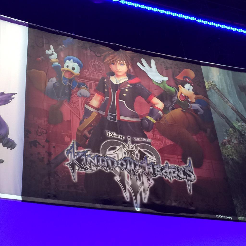 nipahdubs:  Kingdom Hearts 3 banner from E3
