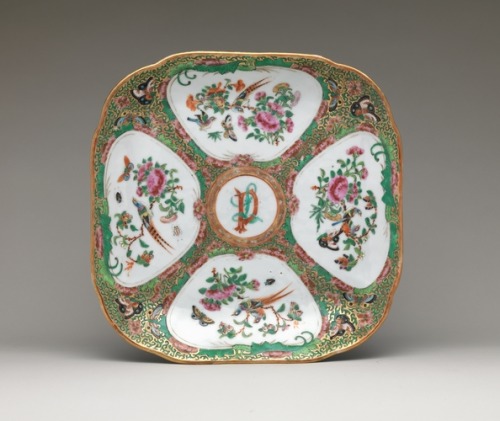 Dish, ca. 1860–66, American Decorative ArtsGift of Elizabeth Hazard and Marion H. McVitty, in 