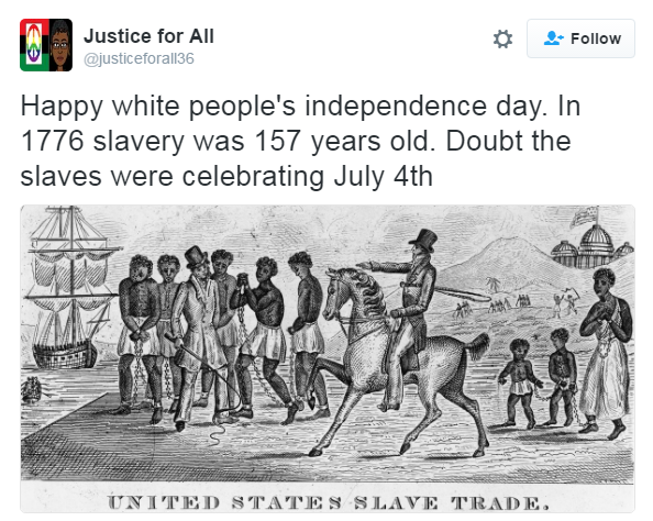 nevaehtyler:  friendly reminder that July 4th is not our holiday