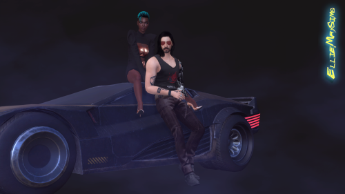 Pose Pack Cyberpunk 2077 Included: 1. 10 couple poses 2. Quadra V-Tech:low poly model by Kreanymnew 