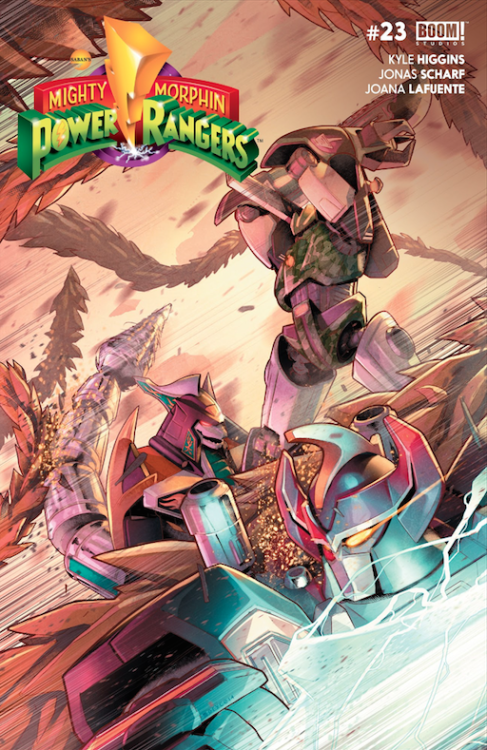 Mighty Morphin Power Rangers #23Cover by: Jamal Campbell